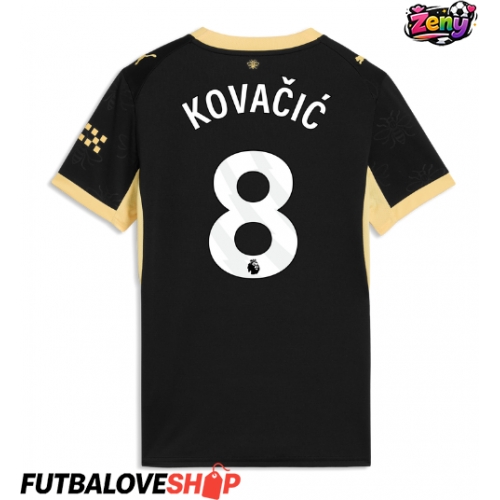 Dres Manchester City Mateo Kovacic #8 Preč pre Ženy 2026-27 Krátky Rukáv